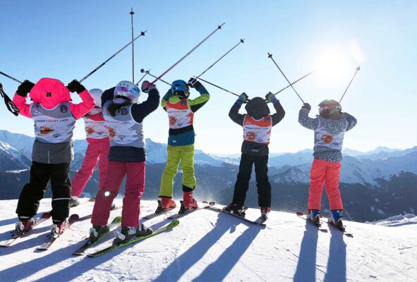 Children's course at the Sterzing Ski School